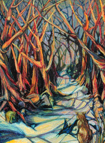 'Enchanted Forest' - painting by
Catherine Paciotti