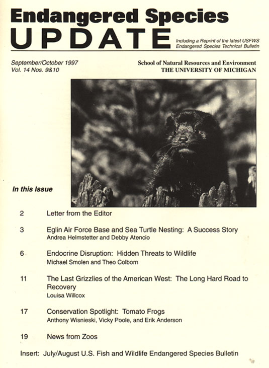 September/October 1997 Issue Cover