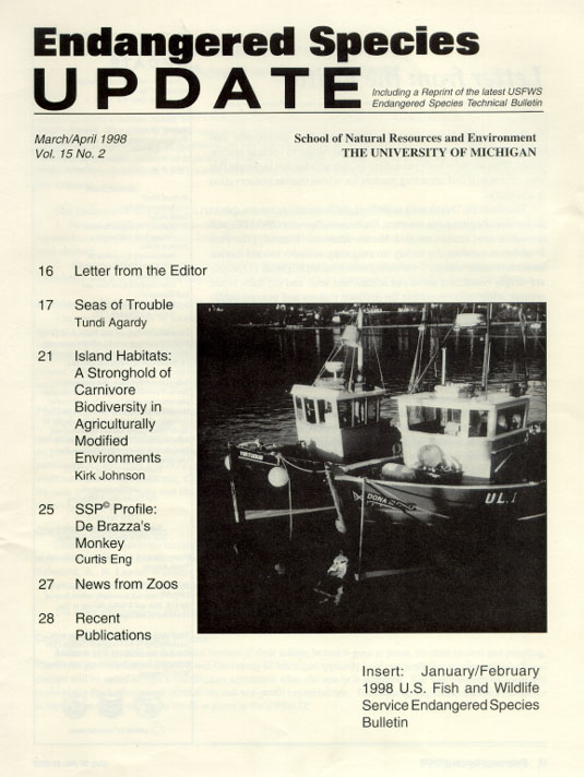 March/April 1998 Issue Cover