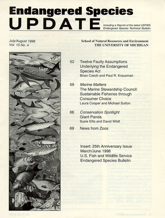 July/August 1998 Issue Cover