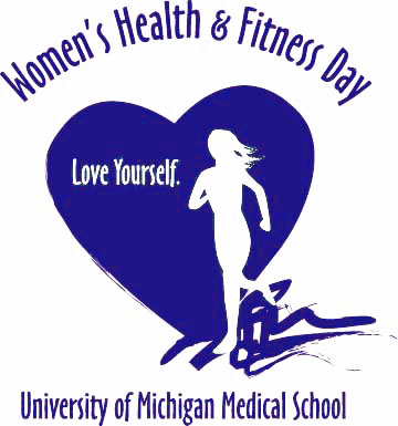 women's health and fitness day logo