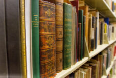 A rare book collection at the Clements Library.