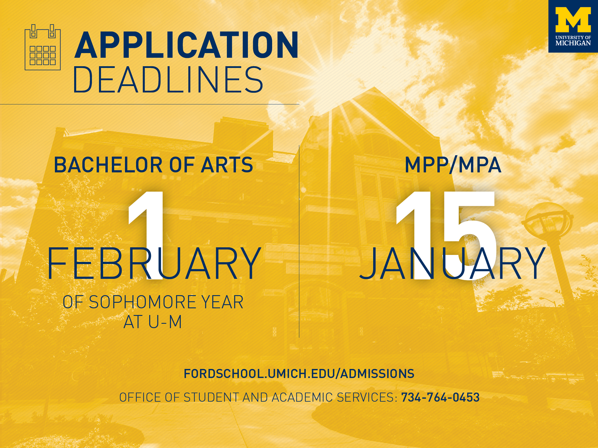 Information about Ford School of Public Policy