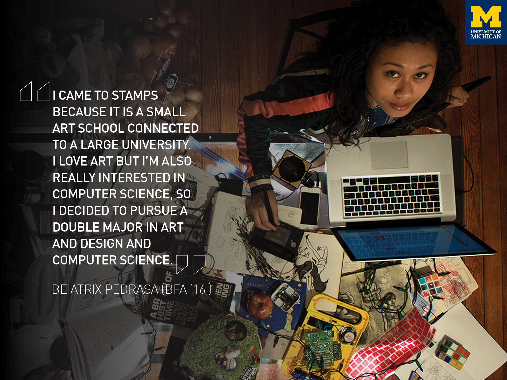 Information about Penny W. Stamps School of Art & Design